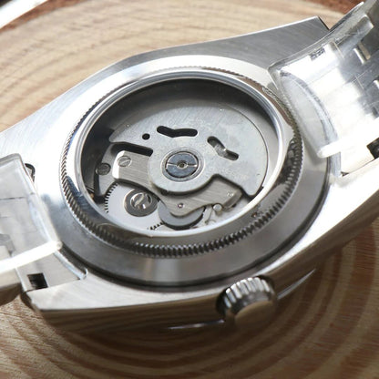 SeikoMod Datejust Sliver Black