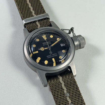 SeikoMod Submariner Vintage Black kettle