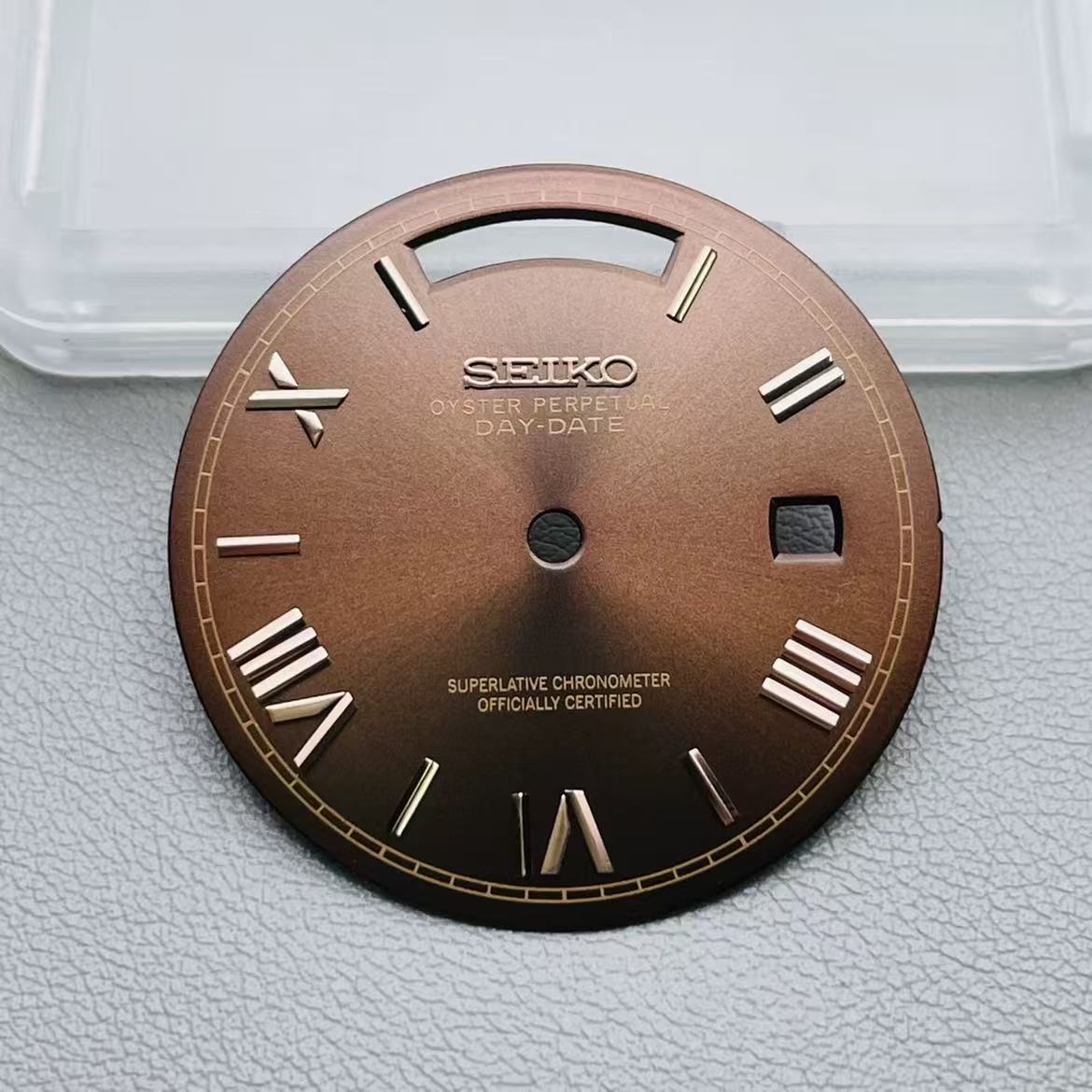 Custom SeikoDial Roman Double Calendar