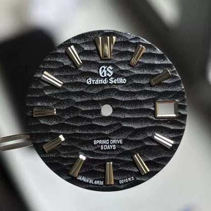 Custom SeikoDial Wave pattern GS