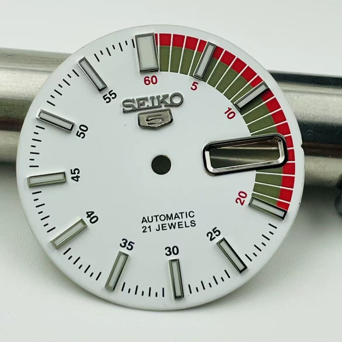 Custom SeikoDia Dual Calendar rainbow