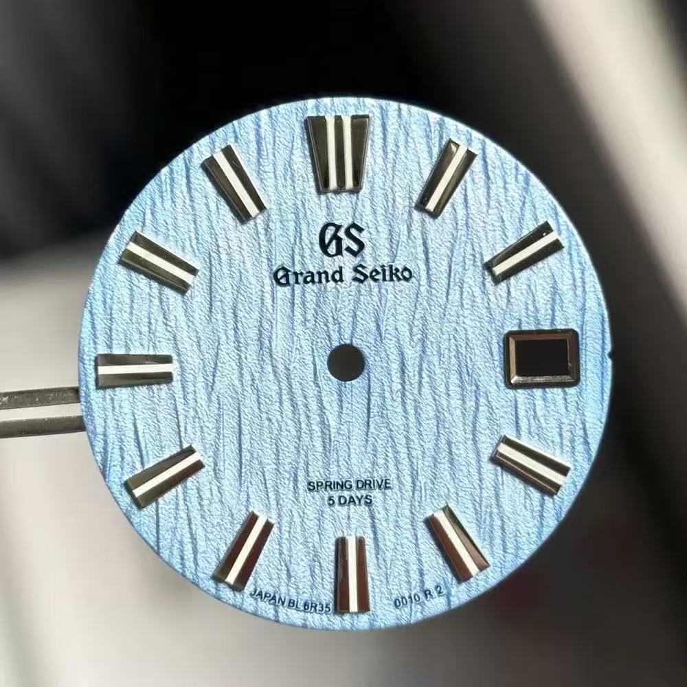 Custom SeikoDial GS Wave pattern
