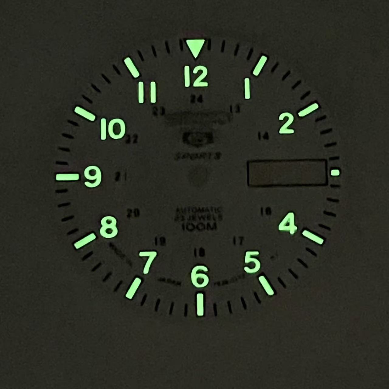 Custom SeikoDila 5 Sprot Dual Calendar