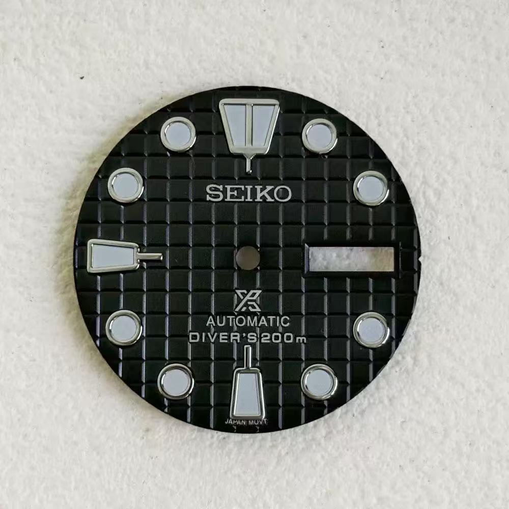Custom SeikoDial Waffle double calendar