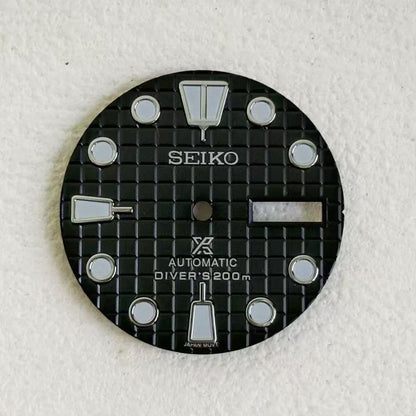 Custom SeikoDial Waffle double calendar