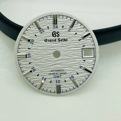 Custom SeikoDial Dual time zone waves