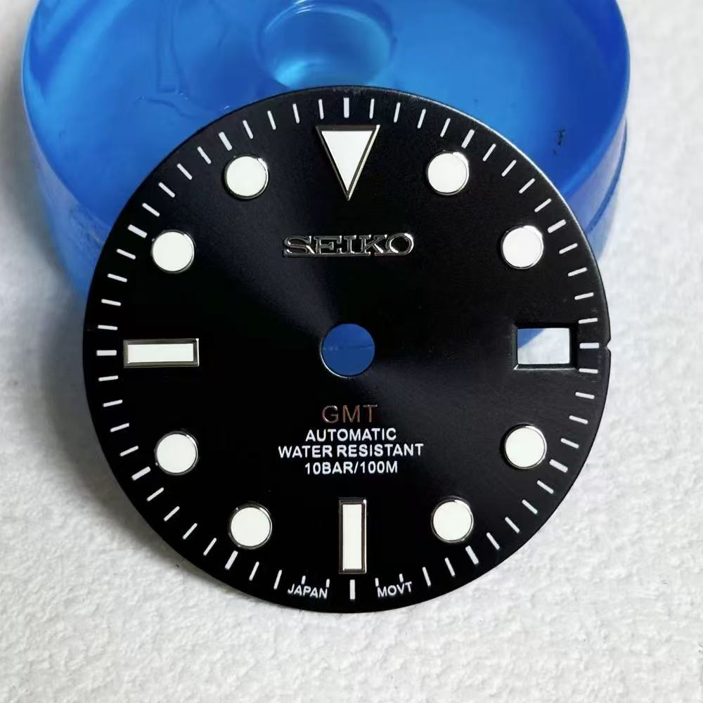 Custom SeikoDial GMT Black