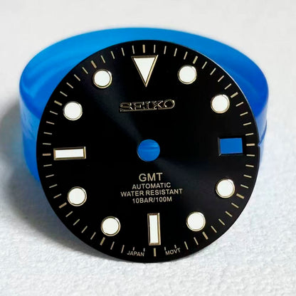 Custom SeikoDial GMT Black