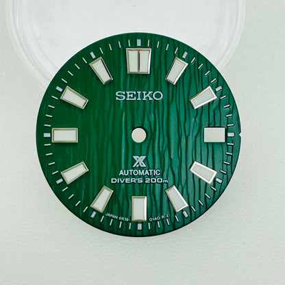 Custom SeikoDial tree grain
