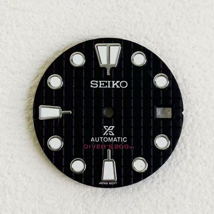 Custom SeikoDial Waffle double calendar