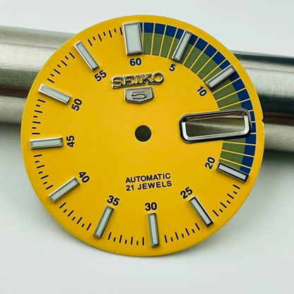 Custom SeikoDia Dual Calendar rainbow