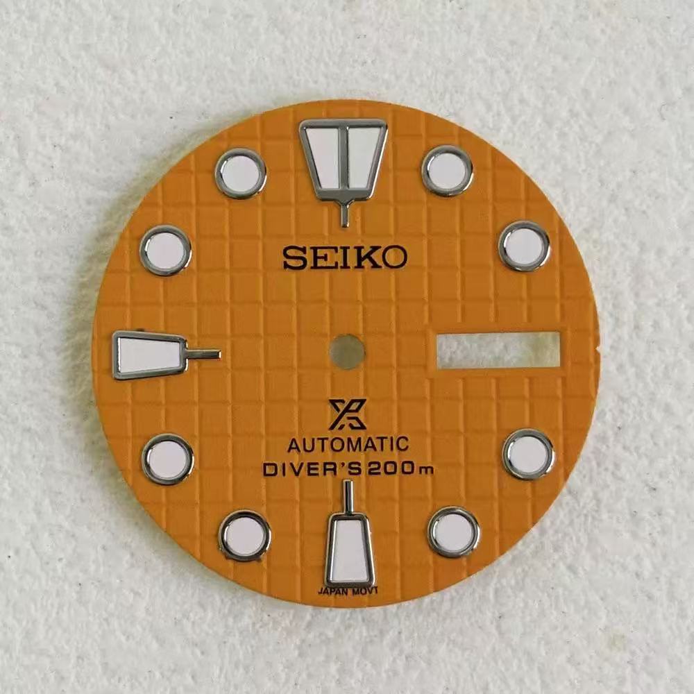 Custom SeikoDial Waffle double calendar