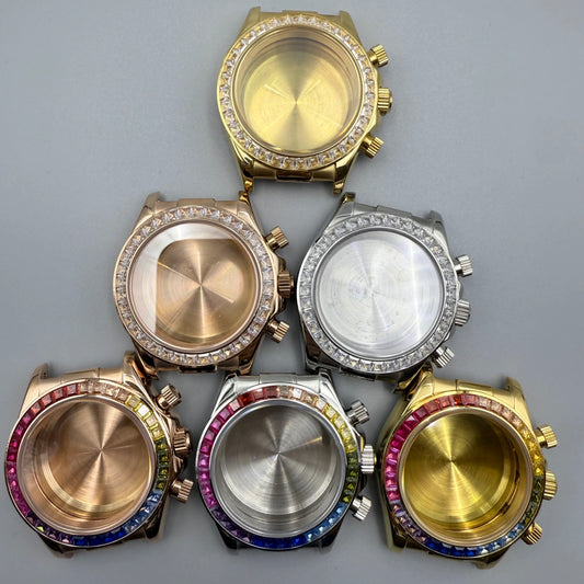 Custom Watch case Daytona diamond