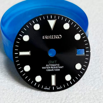 Custom SeikoDial GMT Black