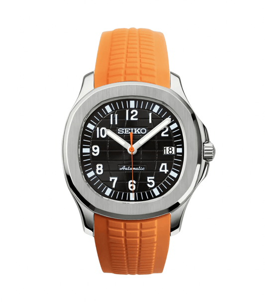 SeikoMod Aquanaut Black Orange