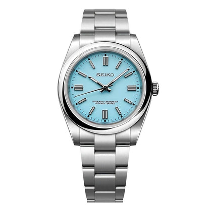 SeikoMod Datejust Oyster Tiffany Blue