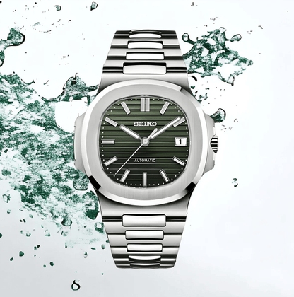 SeikoMod Nautilus Olive Green