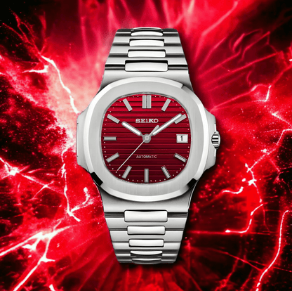 SeikoMod Nautilus Red Velvet