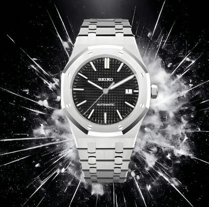 SeikoMod Royal Oak Classic Black