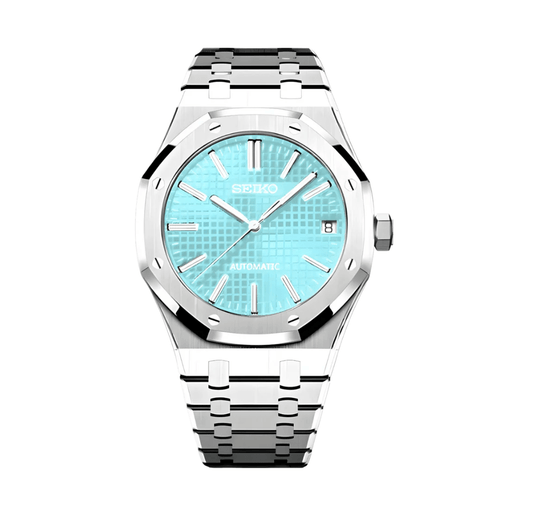 SeikoMod Royal Oak Light Blue