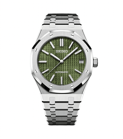 SeikoMod Royal Oak Olive Green