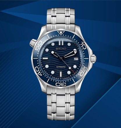 SeikoMod Seamaster Dark Blue
