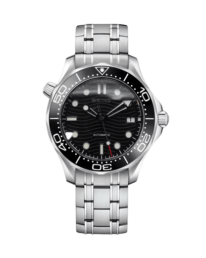 SeikoMod Seamaster Black