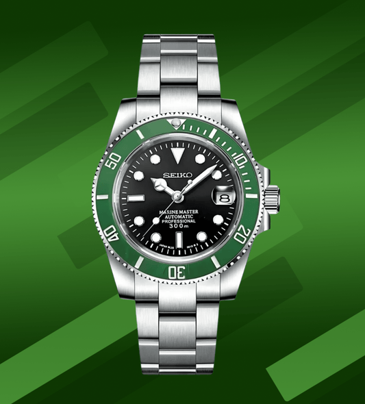 SeikoMod Submariner Kermit