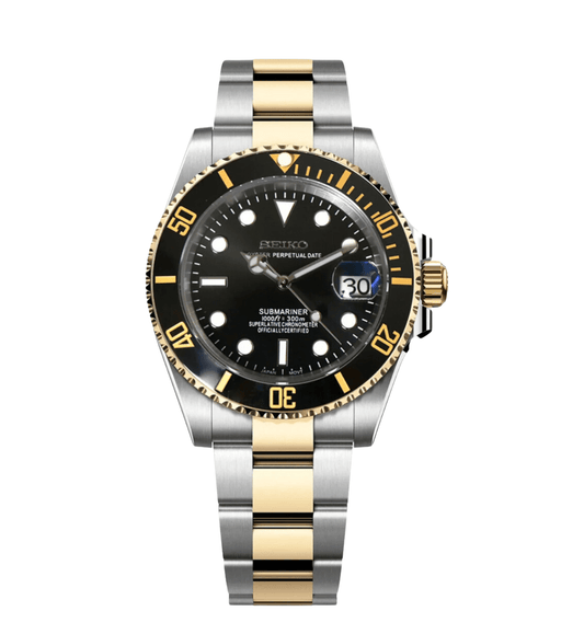 SeikoMod Submariner Two Tone