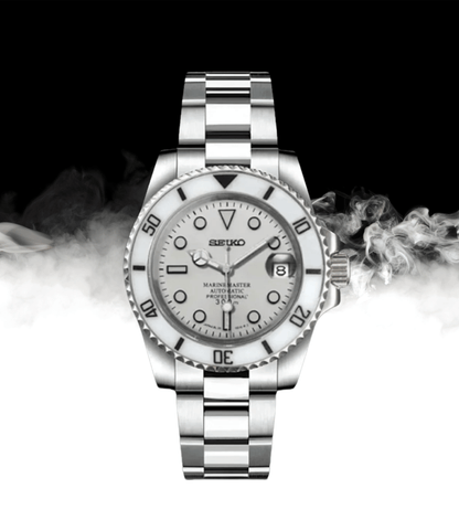 SeikoMod Submariner White