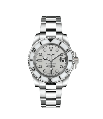 SeikoMod Submariner White