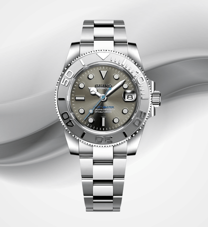 SeikoMod Yacht Master Grey