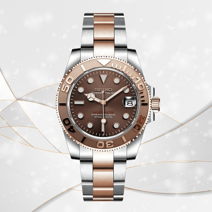 SeikoMod Yacht Master Rose